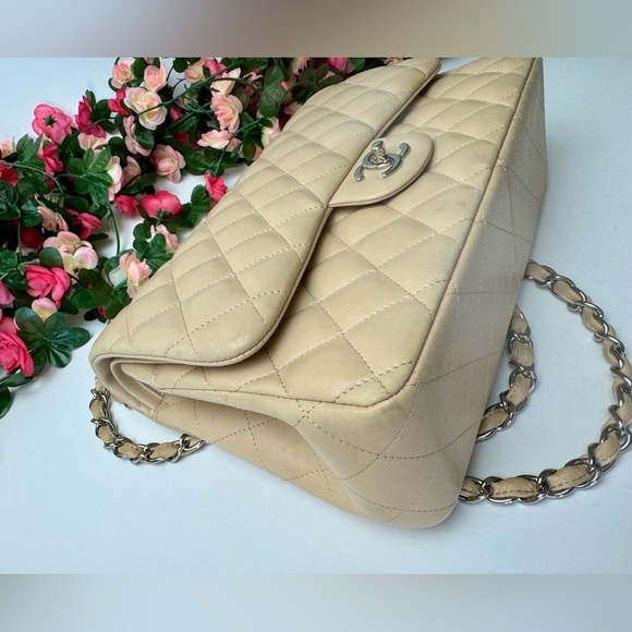 CHANEL JUMBO DOUBLE FLAP CLASSIC BEIGE - Picture 8 of 16